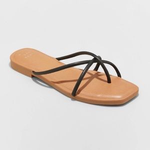 a new day Alessandra Strappy Toe Loop Sandals